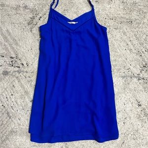 Royal blue flowy dress!